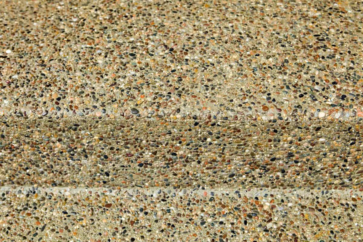 Exposed aggregate for building design
