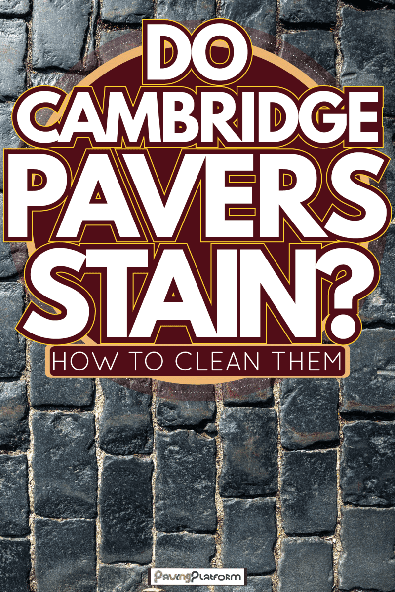 Cambridge Pavers may need daily maintance for maintening the pavers, Do Cambridge Pavers Stain? and How To Clean Them