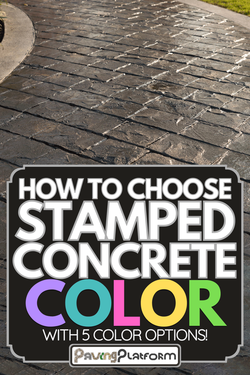 Stamp concrete pattern floor that reflect sunlight, How to Choose Stamped Concrete Color [With 5 Color Options!]