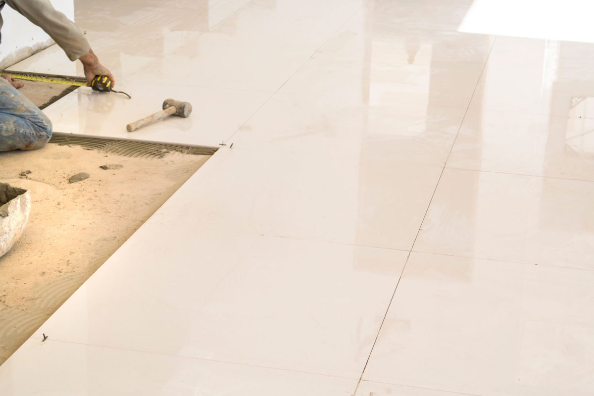 Porcelain are impermeable with their density and texture they tend to easily cleaned
