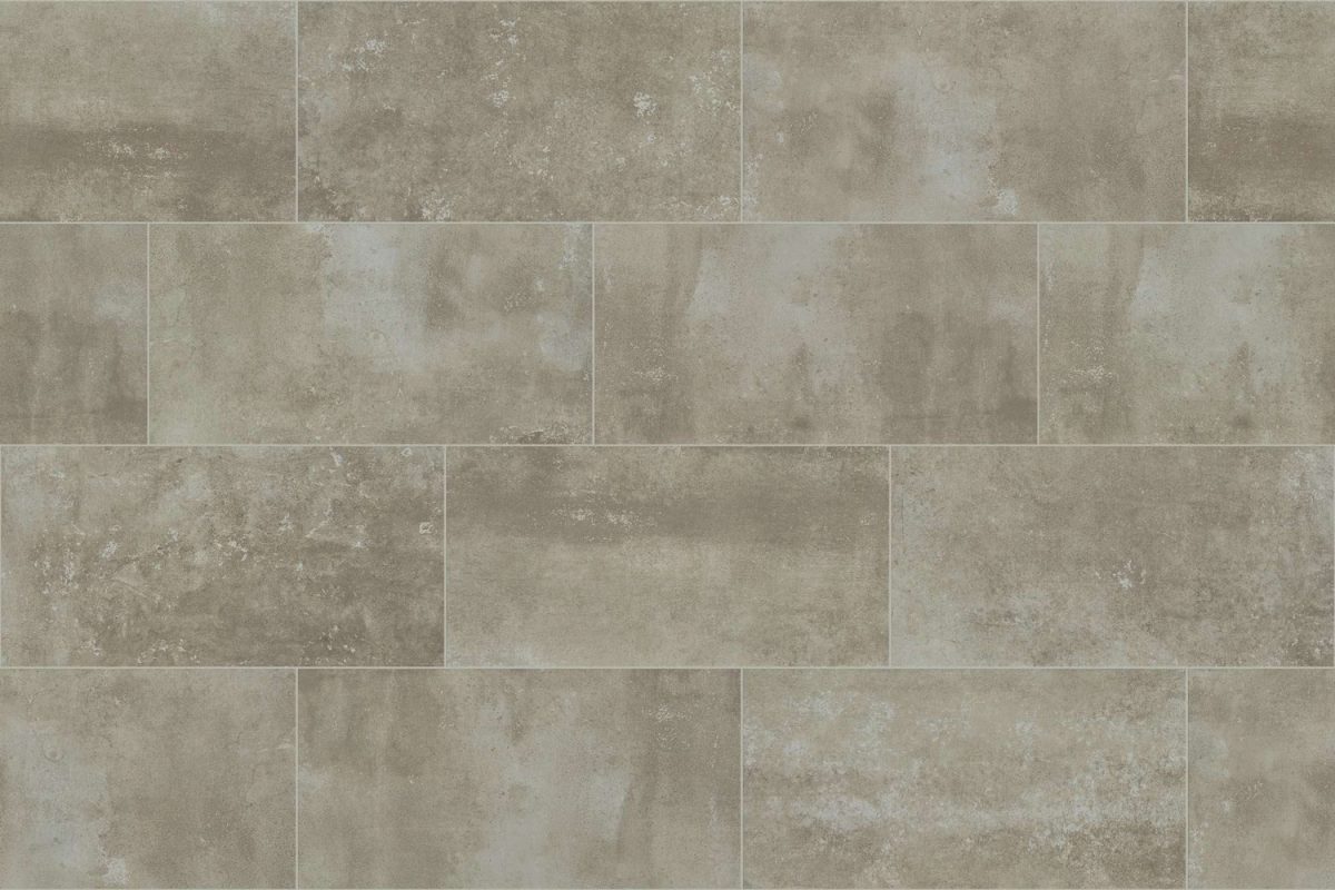 Seamless porcelain floor and wall tile texture with weathered surface


