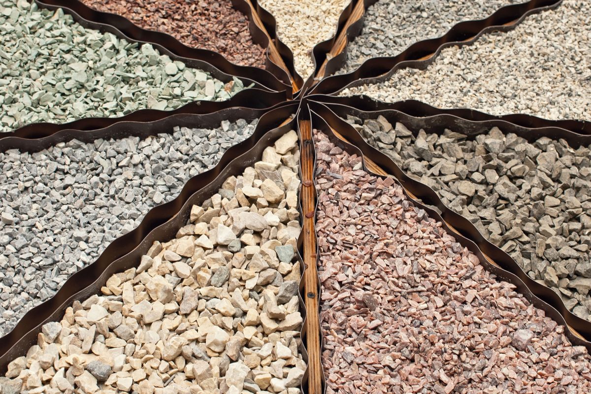 Types of gravel that is good for drainage system