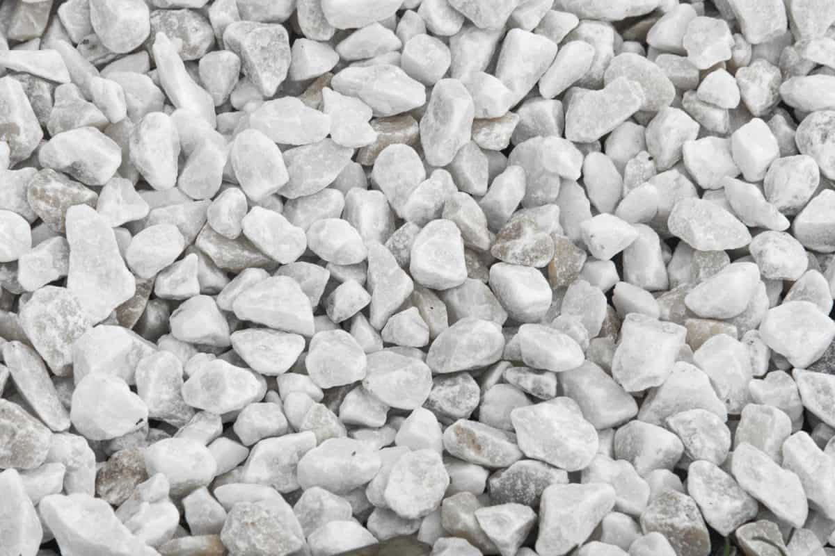 hard crystalline metamorphic form of limestone